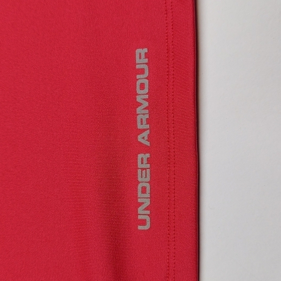 Fuchsia Pink Under Armour Heat Gear Volleyball Tank Top L - Picture 10 of 12